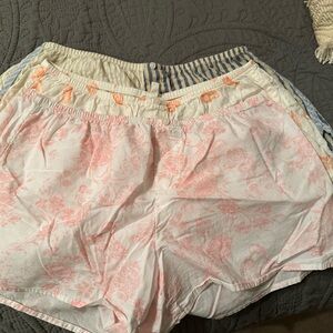 Aerie Poplin Pajama Shorts - 3 PAIRS